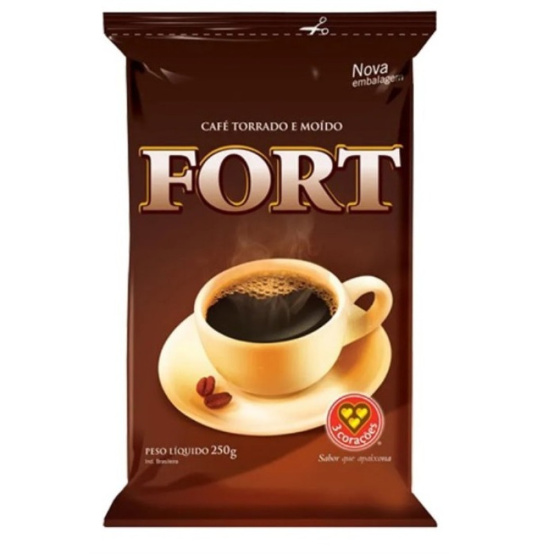 Café em Pó Fort Extra Forte - Pacote 250g