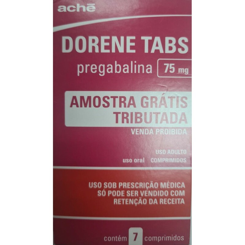 Pesquisando por - Tag - Dorene Tabs - Pregabalina 75mg - 7 Comprimidos